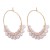  occidental style fashion temperament Earring sweet lovely heart-shaped Pearl ear stud Alloy Pearl earrings