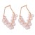  occidental style fashion temperament Earring sweet lovely heart-shaped Pearl ear stud Alloy Pearl earrings