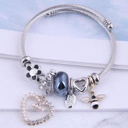 occidental style fashion  Metal all-PurposeDL concise all-Purpose love more el..