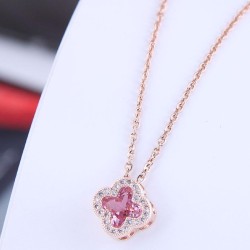 fine   Korean style fashion sweet four leaf embed Zirconium personality woman ..