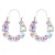 fashion exaggerating personality creative diamond same style earrings occidental style retro earrings
