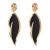  occidental style fashion personality Earring temperament brief long style ear stud Alloy enamel earrings