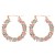  occidental style ear stud fashion all-Purpose temperament color Word Alloy diamond earrings