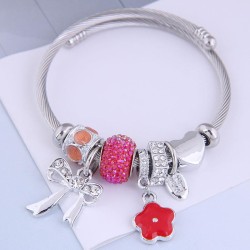 occidental style fashion  Metal all-PurposeDL concise all-Purpose bow flowers ..