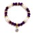 fashion  lady all-Purpose  brief temperament diamond beads crystal bracelet samll gift