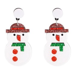 occidental style fashion personality long style ear stud Acrylic Winter christ..