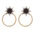 Metal pendant earrings occidental style brief geometry Alloy earring personality all-Purpose female Earring