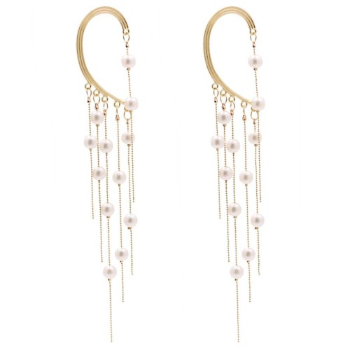  occidental style temperament sweet lovely ear stud love long style tassel color earrings