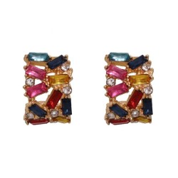 occidental style exaggerating drop diamond earrings woman fashion temperament ..
