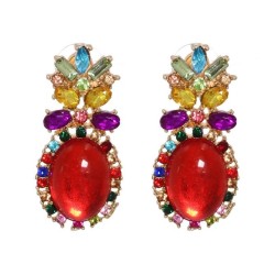 occidental style exaggerating drop diamond earrings woman fashion temperament ..