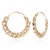 occidental style retro wind Alloy hollow circle earringshoo earrings  circle Earring woman F