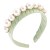 occidental style Pearl Rhinestone Headband big samll Pearl Headband temperament Cloth handmade beads