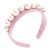 occidental style Pearl Rhinestone Headband big samll Pearl Headband temperament Cloth handmade beads