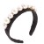 occidental style Pearl Rhinestone Headband big samll Pearl Headband temperament Cloth handmade beads