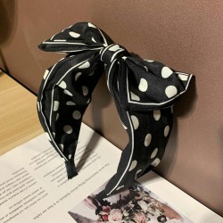 Korean style super big bow Headband woman high-end width Cloth all-Purpose Hea..