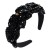 occidental style high quality Headband lady handmade crystal flowers super width Headband fashion