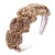 occidental style high quality Headband lady handmade crystal flowers super width Headband fashion