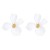 occidental style exaggerating Earring  fashion temperament flowers earrings  Alloy small fresh petal ear stud pe