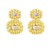 geometry Metal pendant earrings occidental style retro handmade earring fashion all-Purpose female Earring