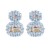 geometry Metal pendant earrings occidental style retro handmade earring fashion all-Purpose female Earring