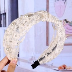 Korea lace bow Headband Pearl Headband head small fresh