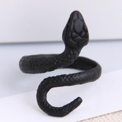 occidental style fashion  Metal snake personality opening ring