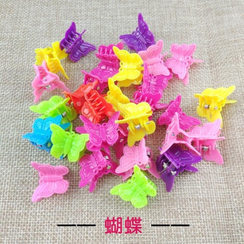 super lovely Mini samll  candy colors butterfly samll plastic children