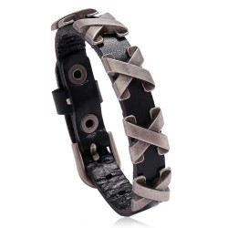    man Cowhide bracelet  retro