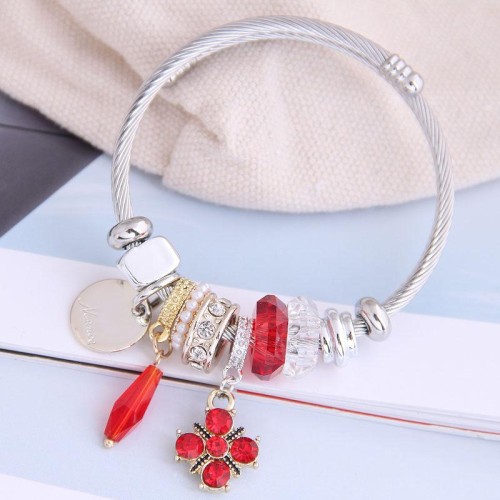 occidental style fashion  Metal all-PurposeDL concise all-Purpose shine four clover more elements accessories person