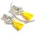 earrings multilayer drop Rhinestone glass diamond diamond tassel earrings occidental style arring