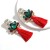 earrings multilayer drop Rhinestone glass diamond diamond tassel earrings occidental style arring