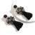 earrings multilayer drop Rhinestone glass diamond diamond tassel earrings occidental style arring