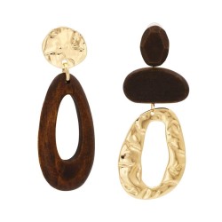 occidental style drop Alloy ear stud geometry creative retro brief classic pur..