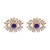 angel eyes earrings earring arring woman Korea personality ear stud