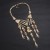 occidental style claw clavicle chain retro exaggerating multilayer skull necklace