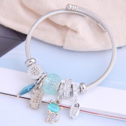 occidental style fashion  Metal all-PurposeDL concise all-Purpose shine cat mo..