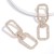occidental style wind personality buckle Alloy Rhinestone diamond earrings woman retro super geometry Earring