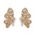 occidental style exaggerating ear stud personality butterfly diamond