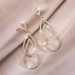 occidental style long style exaggerating earrings woman personality geometry d..