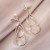 occidental style long style exaggerating earrings woman personality geometry diamond earring all-Purpose high Ear