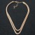 new  fashion multilayer  occidental style personality mash up lady necklace woman