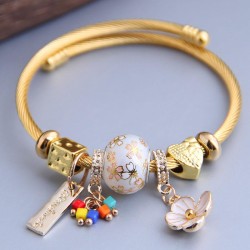 occidental style fashion  Metal all-PurposeD sweet flowers pendant more elemen..