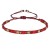  new elements handmade weave rope retro bracelet woman color crystal