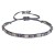  new elements handmade weave rope retro bracelet woman color crystal