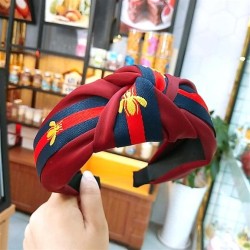 occidental style wind samll eadband pure color Cloth width eadband lady