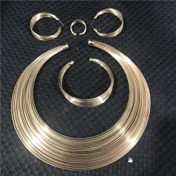necklace set Alloy more four necklace suit