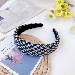 Korean style houndstooth eadband fashion width eadbandins Cloth width woman