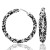 occidental style  brief fashion personality all-Purpose circle  earrings woman hoo earrings