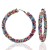 occidental style  brief fashion personality all-Purpose circle  earrings woman hoo earrings