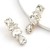 fashion colorful diamond series geometry glass diamond diamond super fully-jewelled earrings woman occidental st